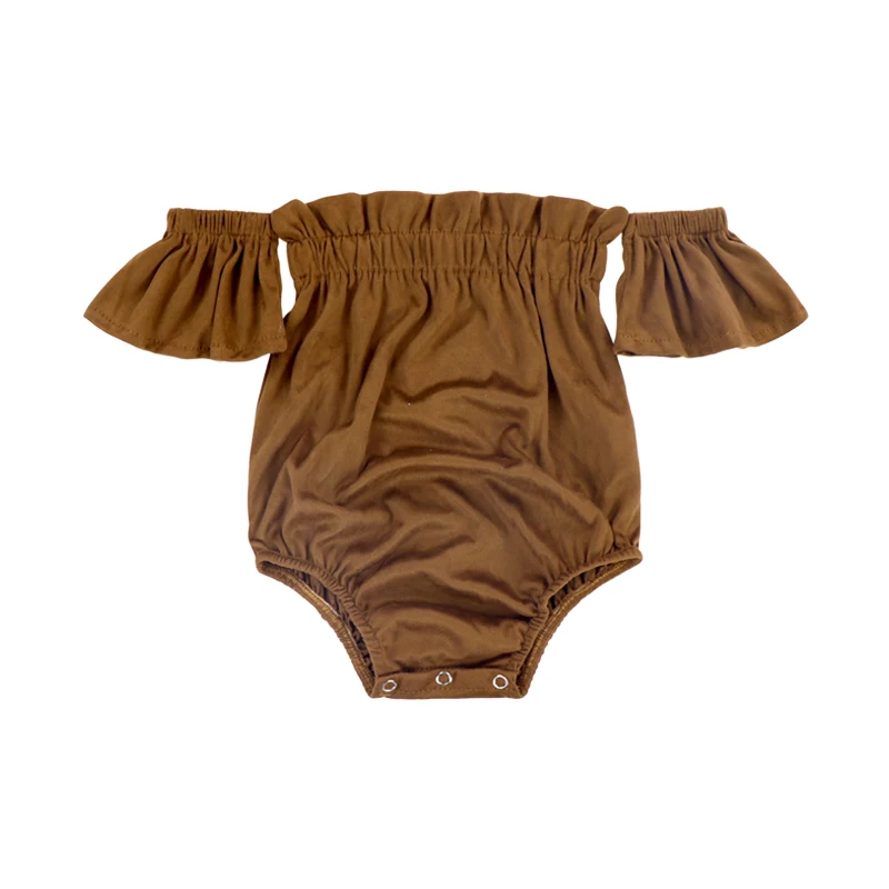 Nibesser Combinaison Pour Bebe Fille Tenue De Dernier Design Couleur Unie Avec Manches Evasees Couleur Cafe Vetement D Ete Pour Bebes Avec Boutons Buy Tenues D Ete Bebe Fille Tenues D Ete Bebe Fille Tenues Bebe Product On Alibaba Com