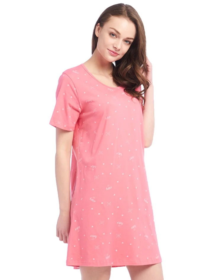 nightwear t shirt dress