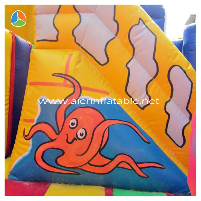 
2020 новый дизайн, горячая Распродажа, ПВХ тематический фон для океана, надувной парк развлечений для детей 