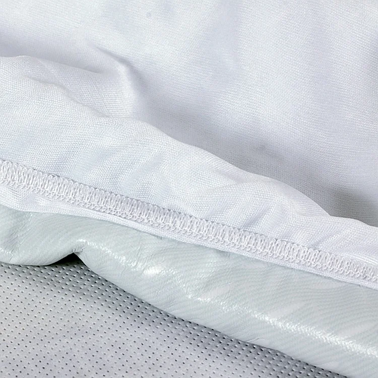 Высококачественный белый дышащий стеганый водонепроницаемый протектор матраса
