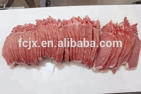 Машина для резки замороженного мяса, промышленная автоматическая машина для нарезки колбасы