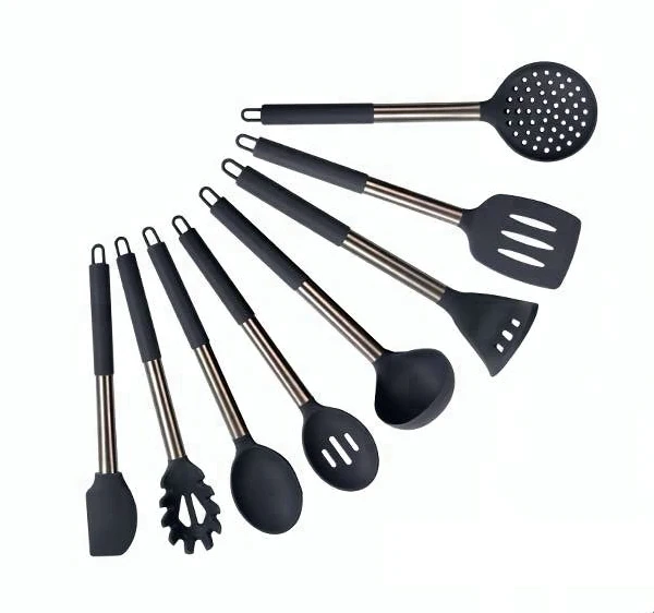 Oem & Odm Food Safe Silicone Cooking Kitchen Utensil Set Customized