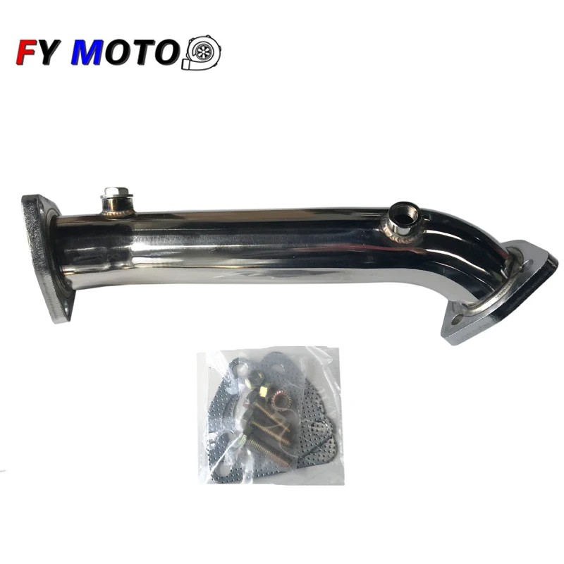 Stainless Steel 2.5 inch Exhaust Downpipe for 97-05 A4 B5 B6 for VolksWagen golf 1.8T