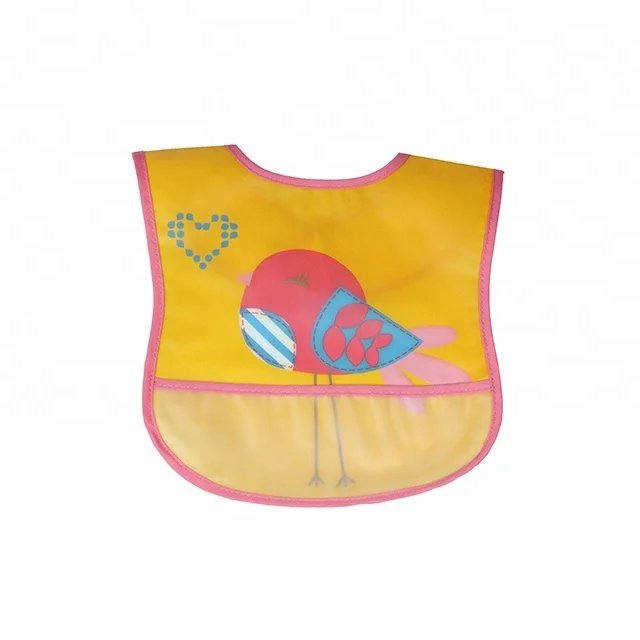 Экологически чистый одноразовый моющийся Антибактериальный PEVA водонепроницаемый детский нагрудник bib