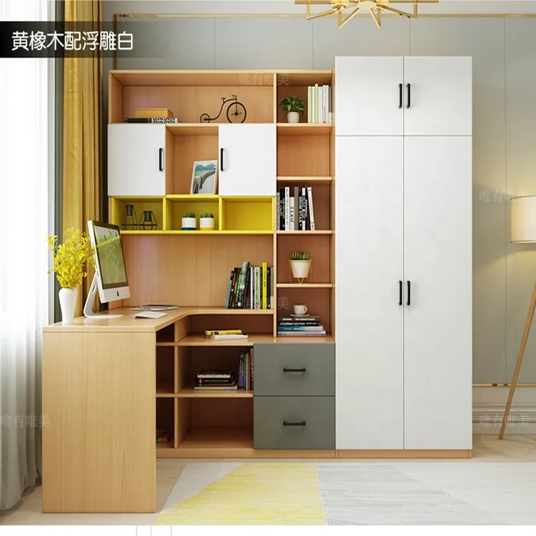 Factory Price Bedroom Wardrobe and Computer Study Table Designs