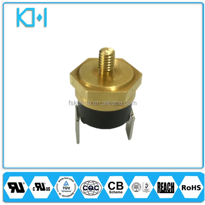 5 Pezzi Termostato KSD301 250V 10A - Interruttore Controllo Temperatura 70&deg;C Normally Open