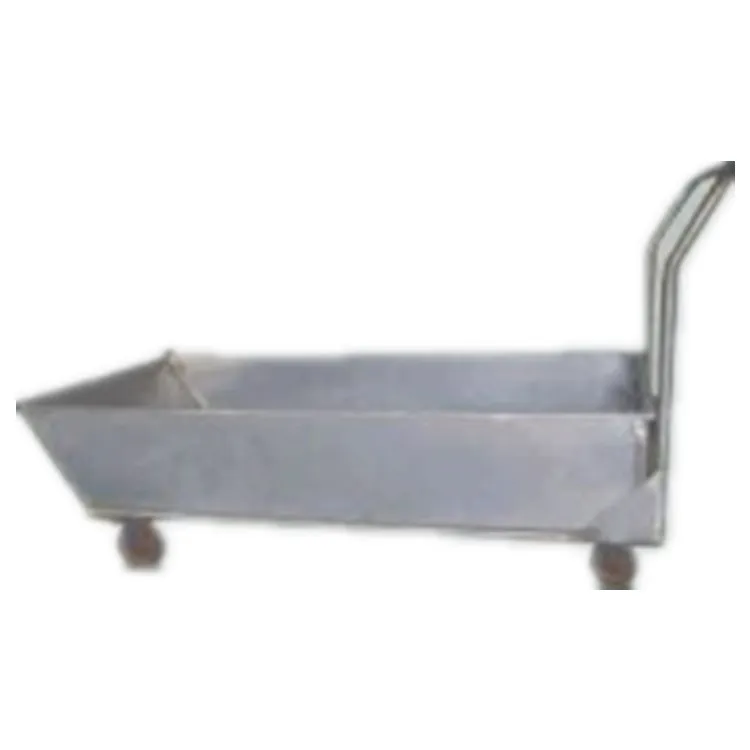 Pig red viscera transport trolley for slaughterhouse abattoir accessories