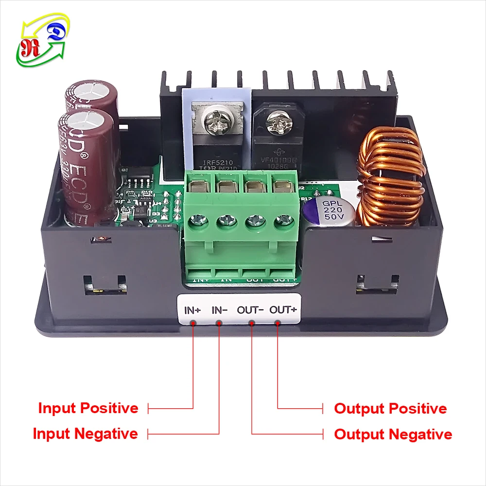 RD DPS5005 DC DC Constant Voltage Current Step Down Converter 50V 5A LED Display Adjustable Buck Digital Smps Power Supply