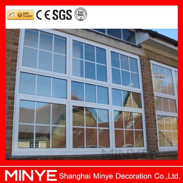 Front House Design Big Fixed windows Aluminum Picture Window Price