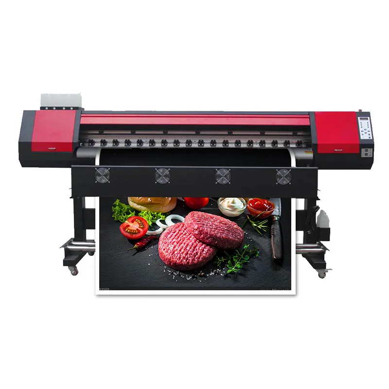 Professional 1.8M Plotter Machine Double 5113 / Dx5 / Xp600 Wedding Photo Printing Plotter