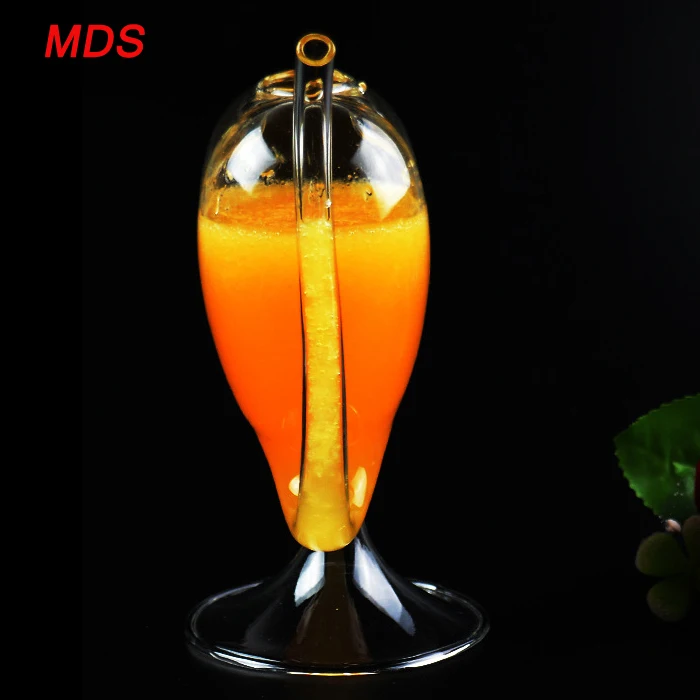 Transparent Creative Handmade Heart Shape Vampire Wine Glass glassware