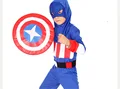 Halloween Party Supplies Captain America Cosplay Boy Clothing Halloween Costume for Kids Children Christmas Costumes Christmas