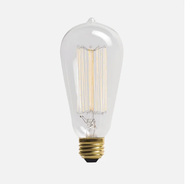 
 Оптовая продажа, китайское производство, лидер продаж, лампа Эдисона ST58 40 Вт/60 Вт  