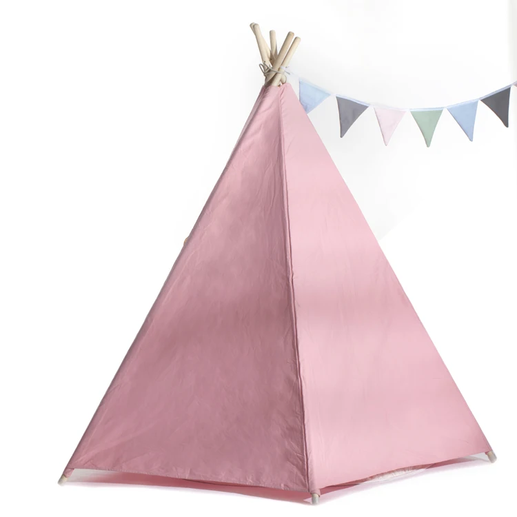 
 Детская игровая палатка дом из хлопчатобумажной ткани детские вигвам индийские палатки  