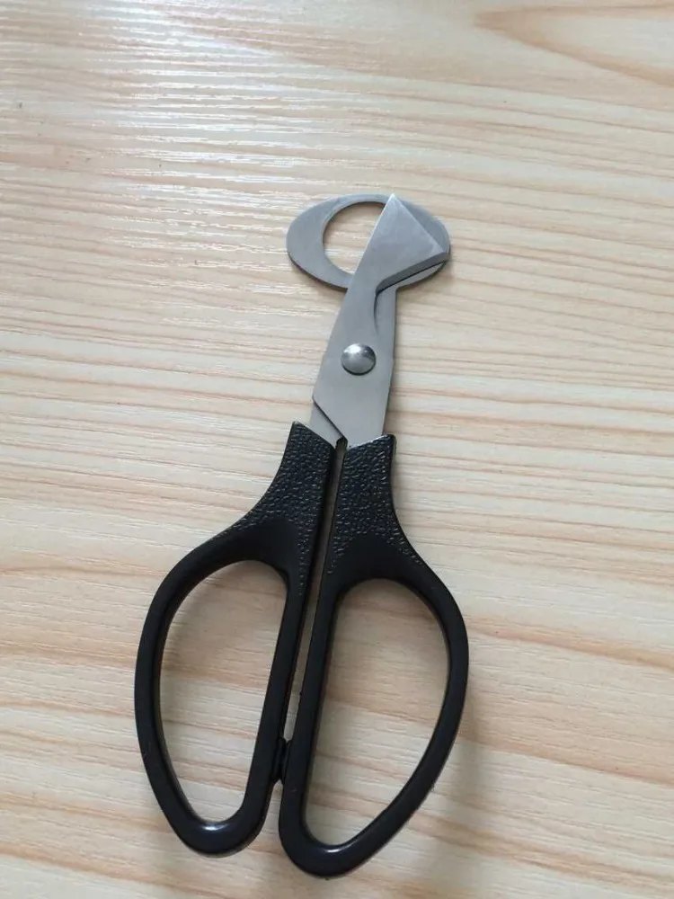 Перепелиное яйцо ножницы для кухни, перепелиное яйцо Детский костюм «яичная скорлупа» резак, ножницы для перепелиное яйцо HJ-QES001