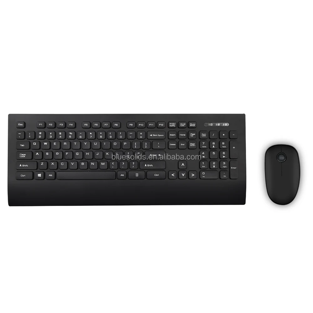 Popular 2 4g Wireless Keyboard And Mouse Set For Office Ergonomic Keyboard With Silent Optical Mouse Customized Office Keyboard Buy Wireless Keyboard And Mouse Combo Office Keyboard And Mouse 2 4g Wireless Set Product On Alibaba Com