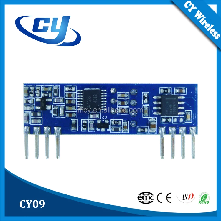 
 CY09 + CYTD1 315/433 передатчик и приемник RF TX/RX rf модуль приемника 433,42  