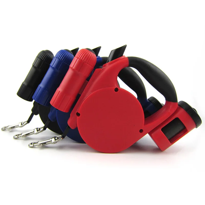 3 in 1 retractable dog leash