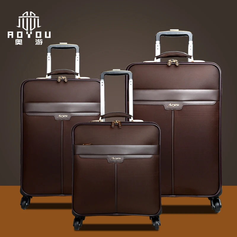 3peças 16/20/24 inch  trolley travel bags luggage set suitcase on wheels 360 Degree Spinner Wheels