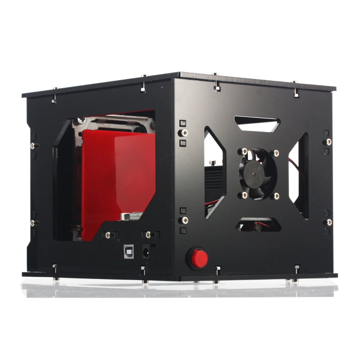 Mini Automatic High Speed 1500mw Laser Engraving Machine DIY Logo Printer Best Laser Engraver Marking Machine for Art Craft