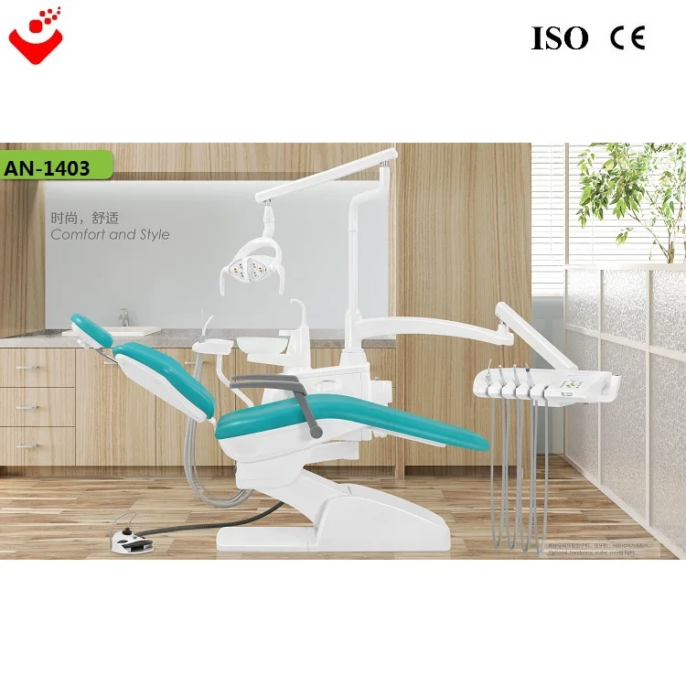 Electric Dental Chairs with Unit Metal Plastic Wood Steel Materials for Dentist Use ISO Certified