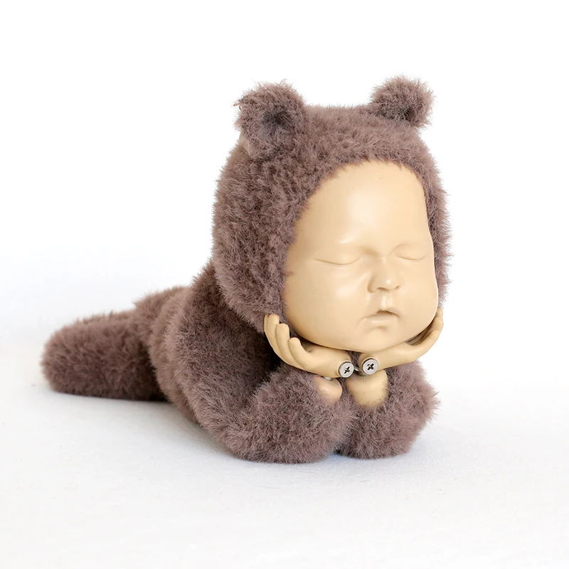 Newborn Teddy Bear Outfit Crochet Bear 