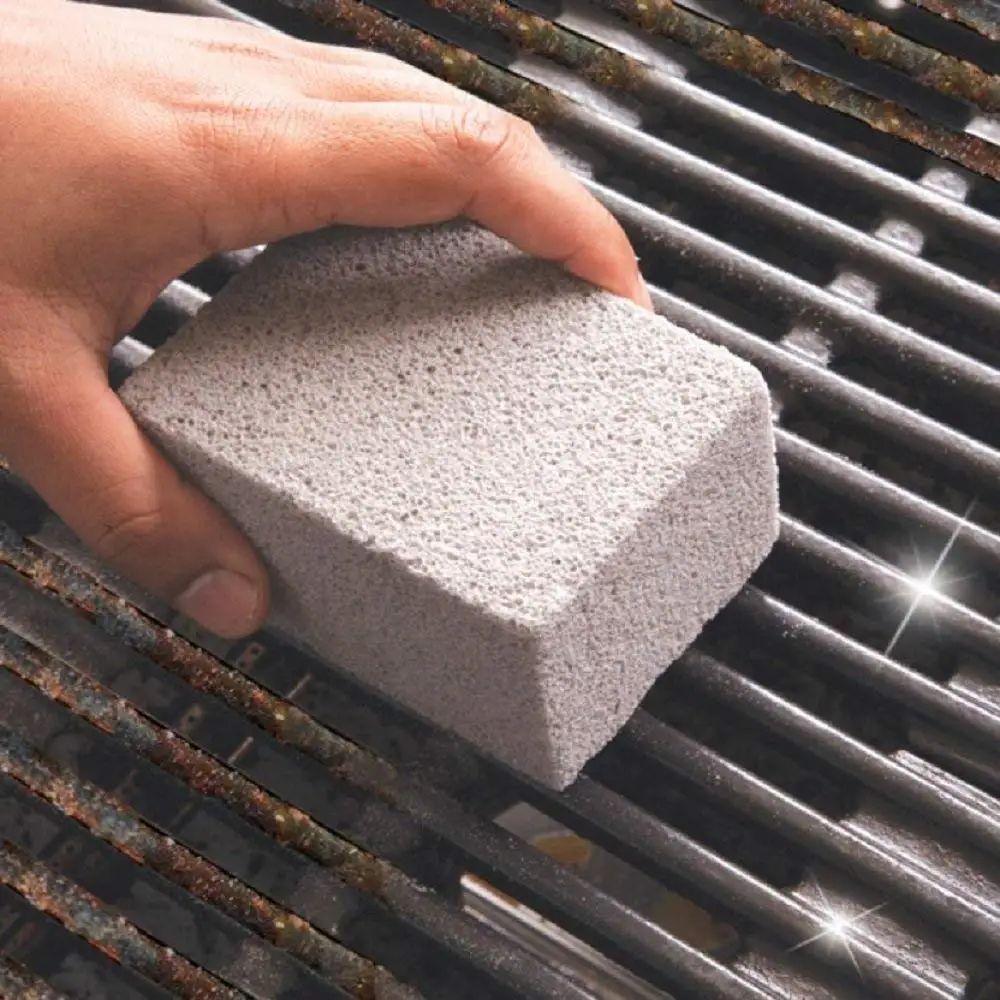 Grill Griddle Cleaning Brick Block, Ecological Grill Cleaning