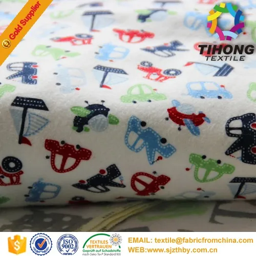 Printed Newborn Baby Flannel Fabric, For Garments at Rs 48/meter