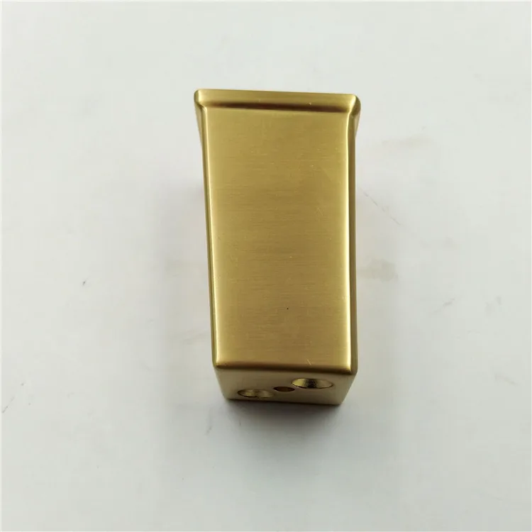 Metal Toe End Caps for Wood Table square Ferrules Furniture Leg Caps TLS-60