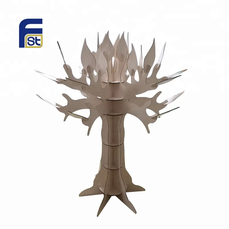 Tree Shape Cardboard Furniture Model