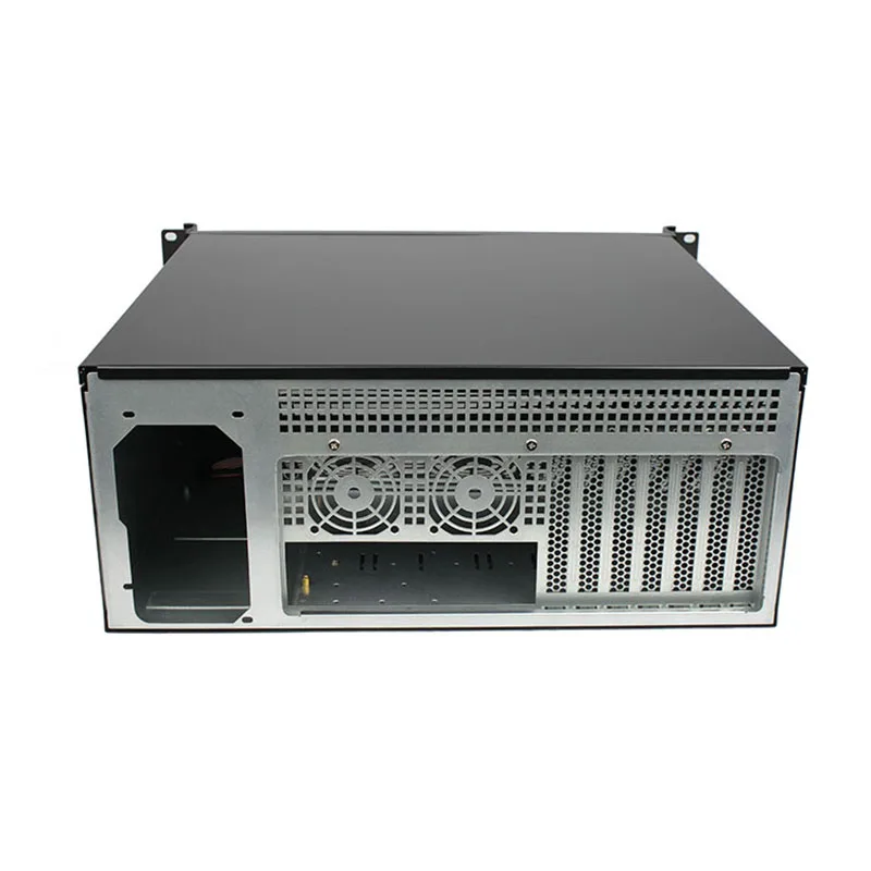 ロング4U 19インチラックマウント工業用シャーシ1.0mm SGCC