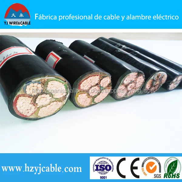 
0,6/1 кв низковольтный многожильный медный проводник XLPE изолированный ПВХ оболочка бронированный силовой кабель 