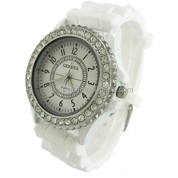 geneva diamond quartz watch price