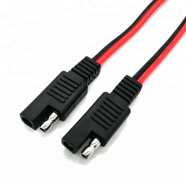2 Pin Quick Disconnect Wire Harness SAE Connector Bullet Lead Cable 10 Gauge