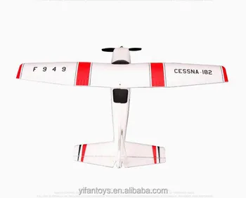 Avião Rc Cessna 182 F949 Controle Remoto 3 Canais Wltoys