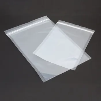 custom recycled clear plastic pe polybag & ziplock bag