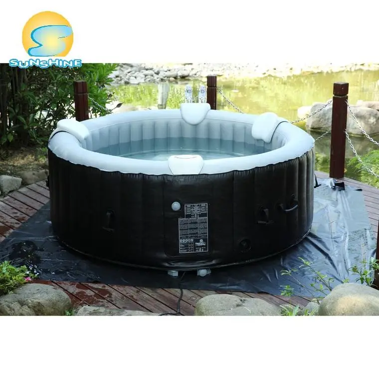 Sunshine Jaccuzi Bathtub Outdoor Hot Tubs Corner Plastic Portable ...