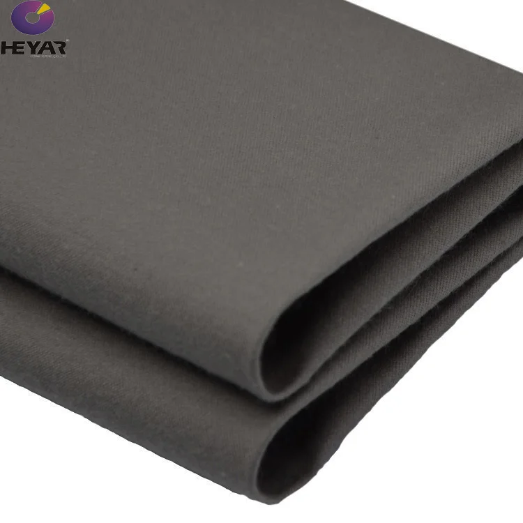 Custom Carbon Peach Finish Sateen Modal Cotton Elastane Suede Fabric Sateen Super Fine  Cotton Bedding Fabric