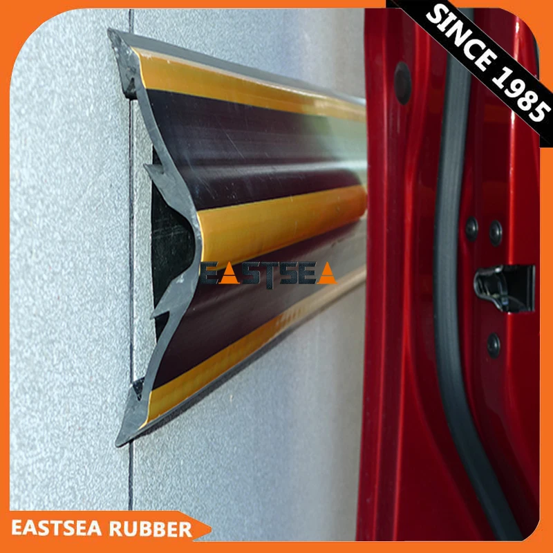 Reflective Corner Guard Rubber Column Guard Column Protector