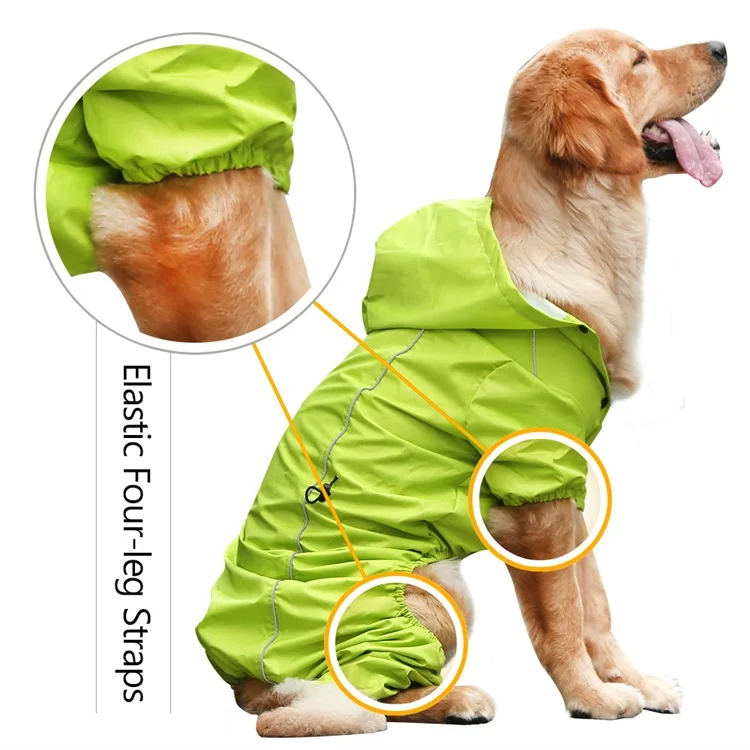 dog raincoat harness