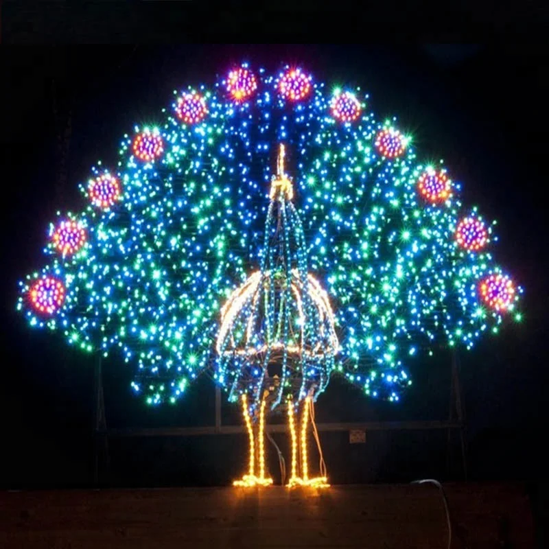 Peacock Christmas Decorating Ideas – Celebrating Christmas