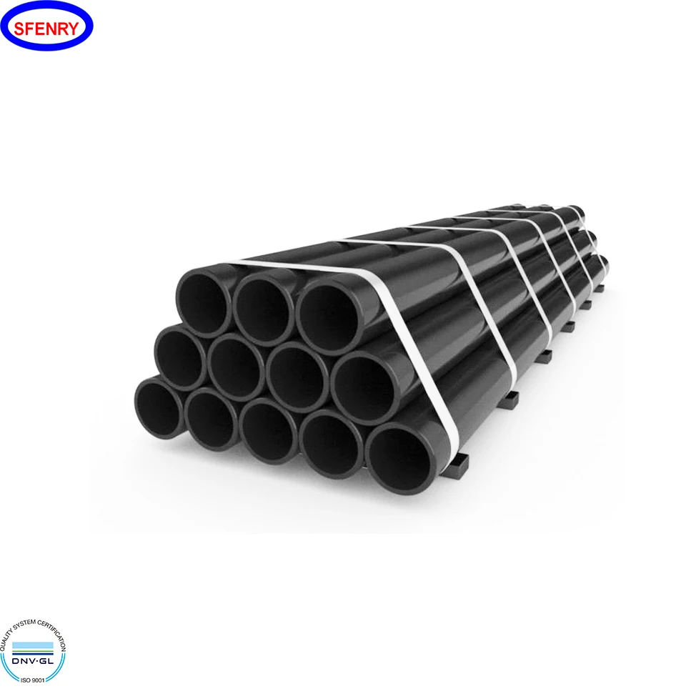 
 Fenry бесшовная труба из углеродистой стали ASTM A53 GR B, Каталог 40, черная стальная труба  