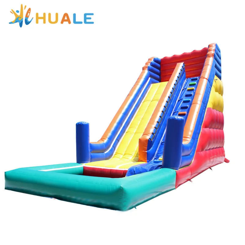 inflatable pool water slide