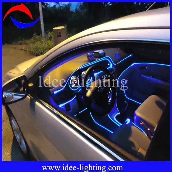 illuminazione a led auto a fibra ottica laterale