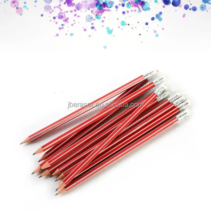 赤と黒の剥がされた木製鉛筆フェルールと消しゴム Buy 鉛筆フェルールと消しゴム 剥奪木製鉛筆 木製鉛筆 Product On Alibaba Com