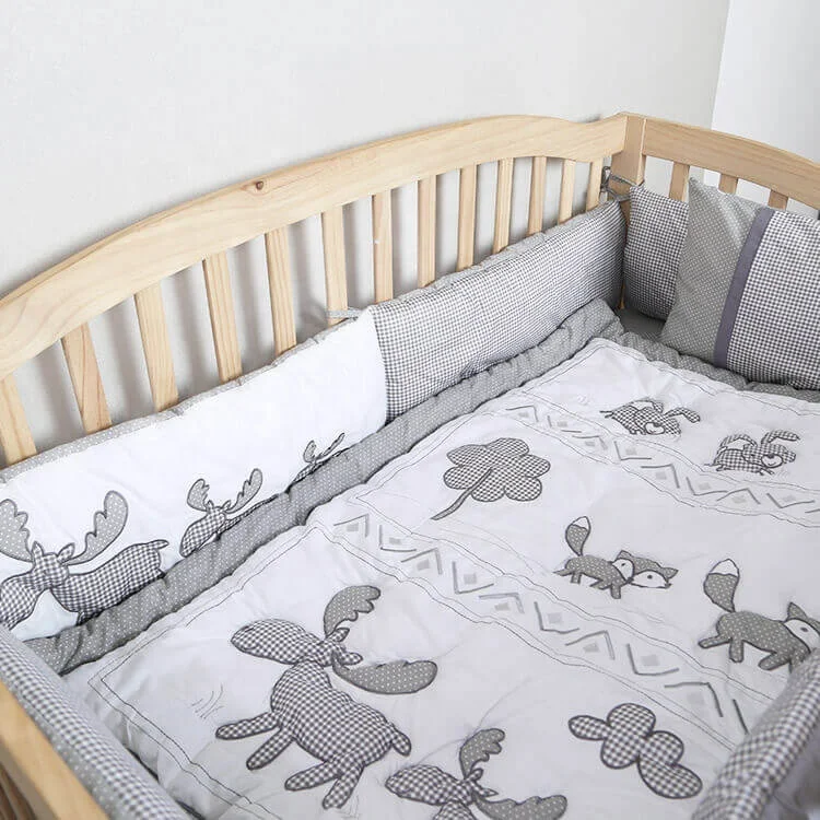 Custom Make Cotton Knitted Baby Blanket Non-Toxic Portable