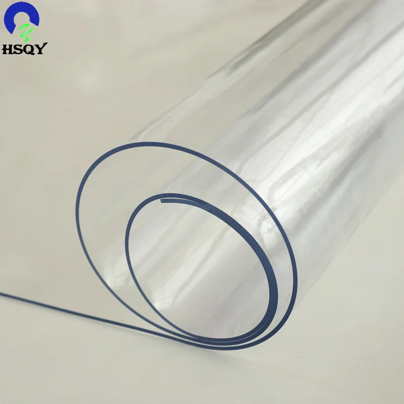 Хорошее качество ПВХ защитная пленка для стола 0,5 мм цветная прозрачная пленка из ПВХ для скатертей
