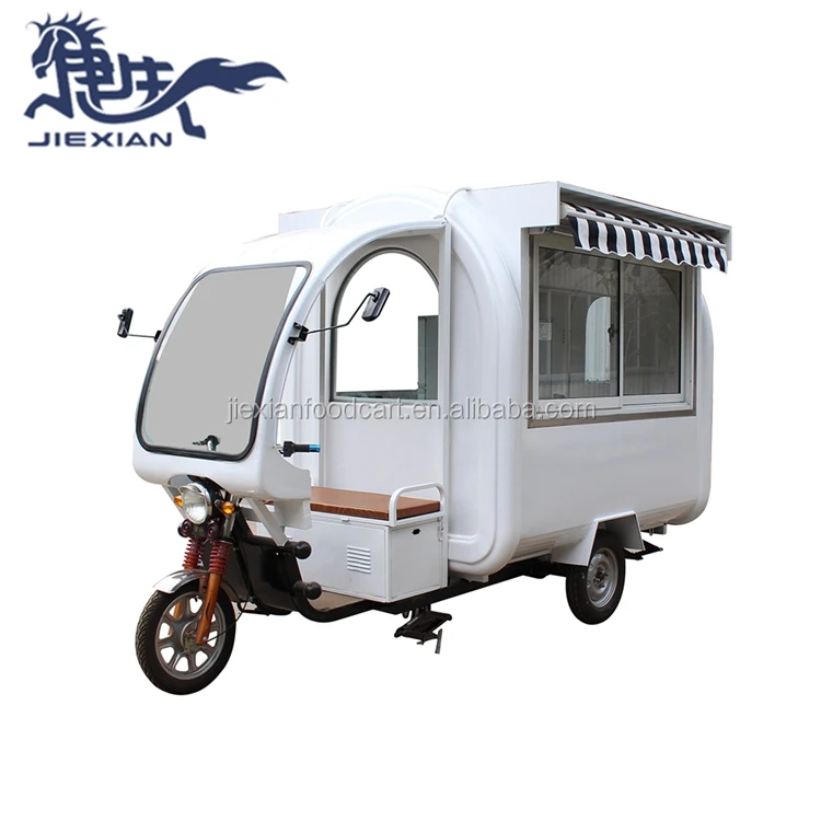 JX-FR220GH Shanghai Outdoor Coffee Breakfast Mobile Food Delivery Motorcycle Fast Tricycle Food Scooter For Sale on