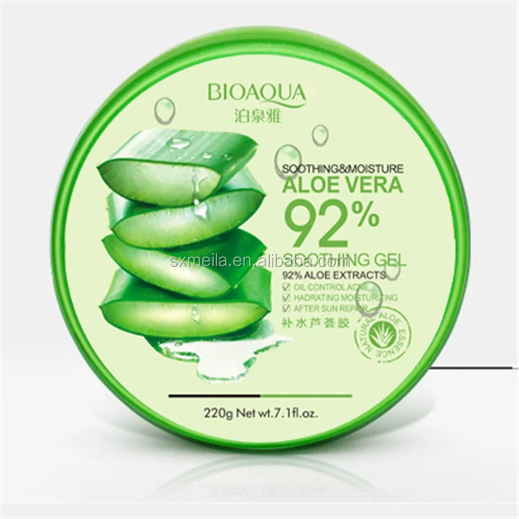 aloe vera gel cream refreshing