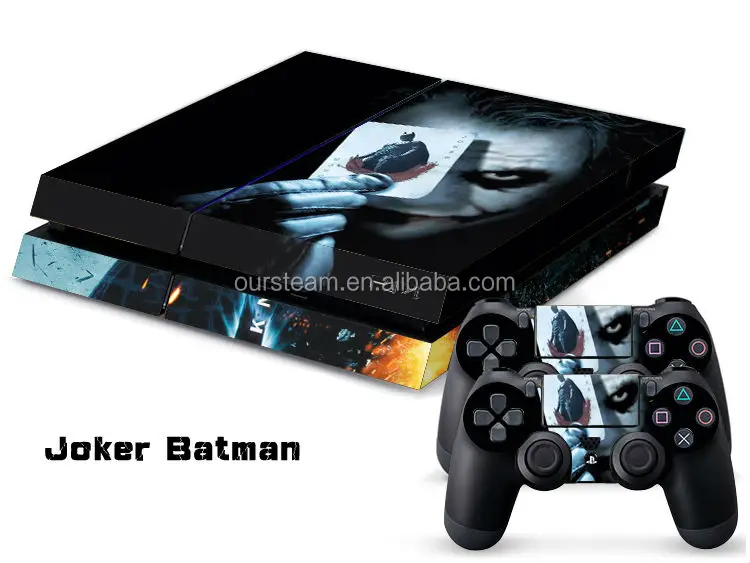 Decorative For Sticker Label Sticker Ps4 Vinyl For Ps4 Leather Joker Batman  For Playstation 4 Handler - Buy Adhesivo Para Ps4 Product on 